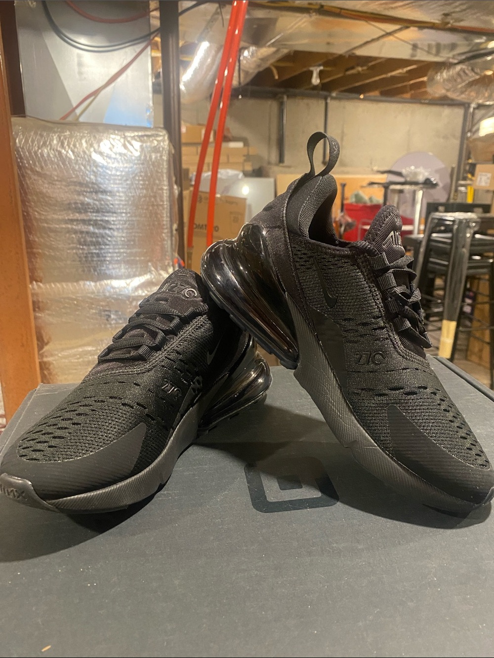 Nike Black Women's Air Max 270 Style Sneakers